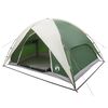 vidaXL Tenda de Camping com Capa de Chuva Imperme&aacute;vel C&uacute;pula Verde