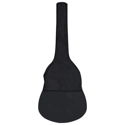 vidaXL Saco guitarra p/ guitarra clássica 3/4 94x35 cm tecido preto