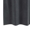 vidaXL Cortinas opacas 2 pcs Cinzento-claro 140 x 225 cm Veludo