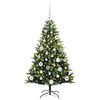 vidaXL &Aacute;rvore de Natal Artificial com Hastes Flex&iacute;veis 150 LEDs 120 cm