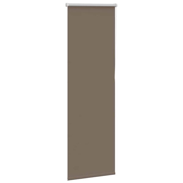 vidaXL Persiana de enrolar 45x130 cm largura tecido 40,7 cm poli&eacute;ster