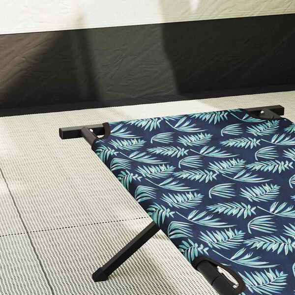 vidaXL Cama de Camping Dobr&aacute;vel Folha Manual Floresta 193 x 69 x 45 cm