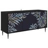 vidaXL Gabinete para TV DOKKUM 102 x 33 x 51 cm Carvalho Preto