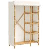 vidaXL Roupeiro 110x45x170 cm bambu
