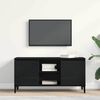 vidaXL Gabinete para TV Carvalho Preto 102 x 35 x 50 cm
