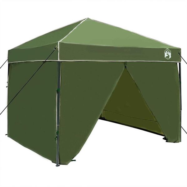 vidaXL Tenda de Cobertura Pop-Up Verde 250 x 250 cm tecido