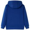 Sweatshirt para crian&ccedil;a com capuz azul-escuro 92