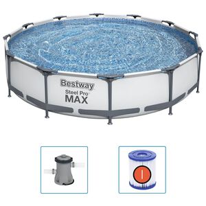 Bestway Conjunto de piscina Steel Pro MAX 366x76 cm