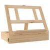 vidaXL Cavalete de mesa com gaveta 33,5x25,5x7 cm pinho maci&ccedil;o