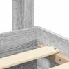 vidaXL Estrutura da Cama Cinza Sonoma 150 x 200 cm Madeira processada