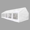 vidaXL Tenda para festas 10x5 m branco