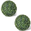 vidaXL Bolas de buxos artificiais 2 pcs 35 cm