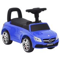 vidaXL Andador carro Mercedes Benz C63 azul