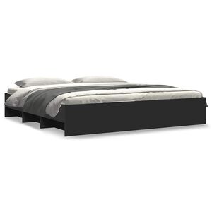 vidaXL Estrutura de cama sem colch&atilde;o 180x200 cm derivados de madeira