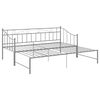 vidaXL Estrutura sof&aacute;-cama de puxar 90x200 cm metal cinzento