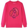 Sweatshirt para crian&ccedil;a rosa-brilhante 104