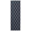 vidaXL Passadeira ORIZ 1150 gsm Padr&atilde;o de malha preta