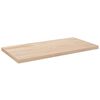 vidaXL Tampo de mesa retangular 80x40x2,5 cm pinho maci&ccedil;o