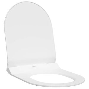 vidaXL Assento de Vaso Sanit&aacute;rio Branco 50 x 36,5 x 5 cm Polipropileno