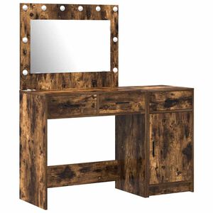 vidaXL Mesa de vestir 2 unid. Castanho 40 x 41 x 75 cm