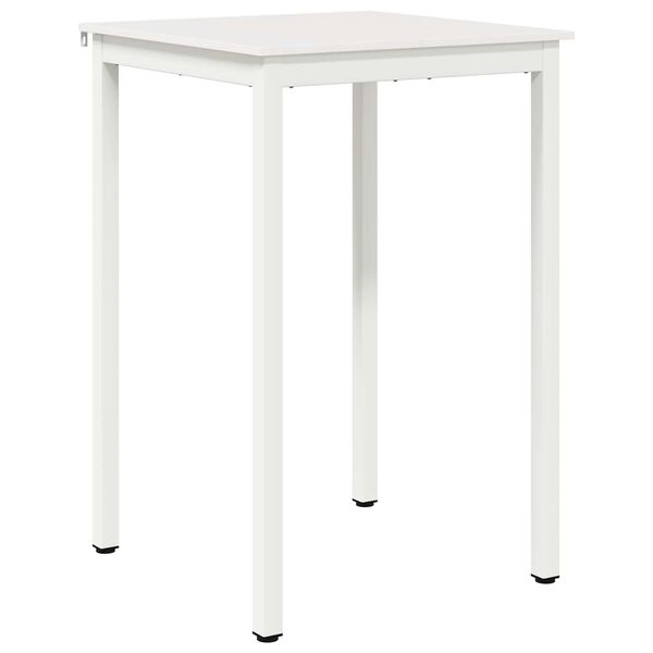vidaXL Mesa de bar Branco 110 x 55 x 105 cm Madeira de Pinheiro S&oacute;lida