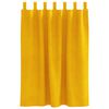 vidaXL Cortinas opacas 2 pcs Amarelo Mostarda 140 x 140 cm Veludo
