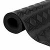 vidaXL Tapete de Piso Preto 1,5 x 2 m Borracha