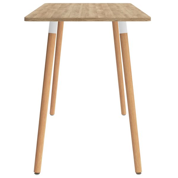 vidaXL 5 pcs conjunto de jantar verde-escuro