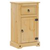 vidaXL M&oacute;vel de WC Corona 45x33x80 cm madeira de pinho maci&ccedil;a