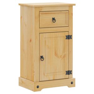 vidaXL M&oacute;vel de WC Corona 45x33x80 cm madeira de pinho maci&ccedil;a
