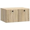 vidaXL Gabinete de TV de Parede 59,5 x 41 x 30 cm Carvalho Sonoma