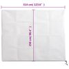 vidaXL Coberturas para plantas com fecho 2 pcs 70 g/m&sup2; 3,14x2,5 m