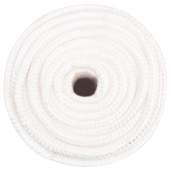 vidaXL Corda de barco 16 mm 250 m polipropileno branco completo