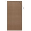 vidaXL Estores de rolo com cortinas Manual Castanho 100 x 220 cm Bambu
