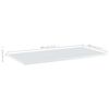 vidaXL Prateleiras para estante 8 pcs 80x40x1,5cm contraplacado branco