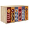 vidaXL Arm&aacute;rio de TV Montado na Parede ESSEN 69 x 33 x 40 cm
