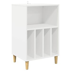 vidaXL Suporte para Toca-discos Branco 47 x 39,5 x 74,5 cm