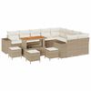 vidaXL Conjunto de Sof&aacute; de Jardim 13 unid. 9-N&uacute;mero de lugares