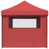 vidaXL Tenda de Festa Borgonha 279 x 410 x 315 cm Tecido Oxford