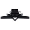 vidaXL Suporte para &aacute;rvore de Natal 47x47x13,5 cm preto