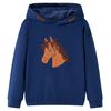 Sweatshirt para crian&ccedil;a azul-marinho 140