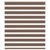 vidaXL Cortina de zebra 125x150 cm largura do tecido 120,9cm poli&eacute;ster