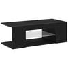 vidaXL Gabinete para TV com gaveta Carvalho Preto 90 x 39 x 30 cm