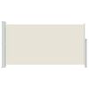 vidaXL Toldo lateral retr&aacute;til para p&aacute;tio 170x300 cm creme