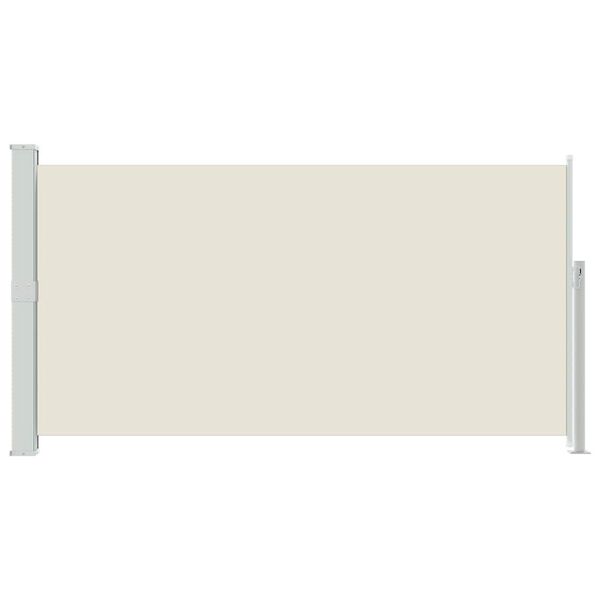 vidaXL Toldo lateral retr&aacute;til para p&aacute;tio 170x300 cm creme