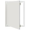 vidaXL Painel de Acesso Branco 43,5 x 33 x 3 cm A&ccedil;o