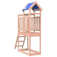 vidaXL Torre brincar c/ escada 110,5x52,5x215 cm abeto-douglas maciço