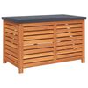 vidaXL Caixa de arruma&ccedil;&atilde;o para jardim 60x50x55 cm eucalipto maci&ccedil;a