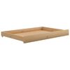 vidaXL Estrutura sof&aacute;-cama de puxar 2x(90x200) cm pinho castanho mel