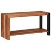 vidaXL Estante Castanho 80 x 30 x 40 cm Madeira S&oacute;lida de Ac&aacute;cia